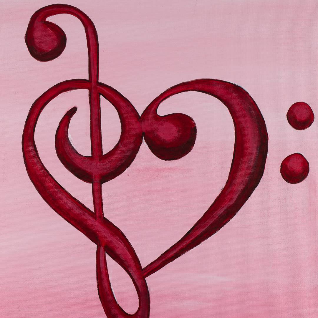 Musical Heart Greeting Card